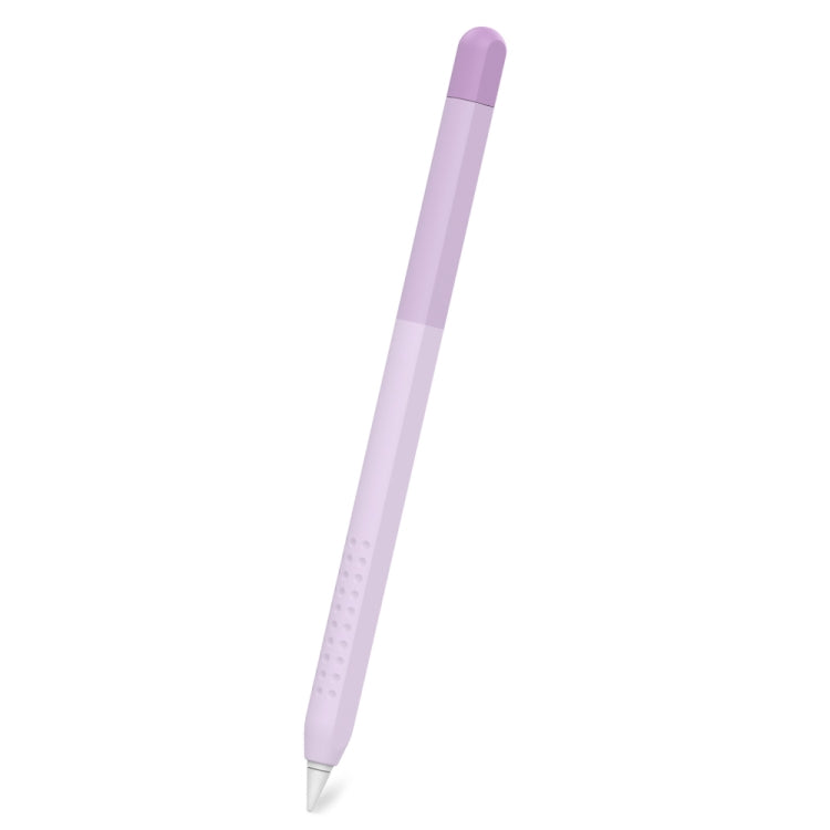 DUX DUCIS Rainbow Gradient Silicone Stylus Protective Case for Apple Pencil 2(Gradient Purple) - Pencil Accessories by DUX DUCIS | Online Shopping South Africa | PMC Jewellery