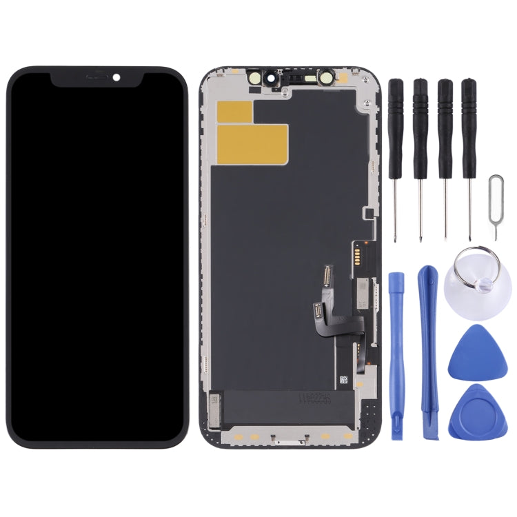 JK TFT LCD Screen For iPhone 12 / 12 Pro with Digitizer Full Assembly - free shipping - PMC TechLife - Order now!