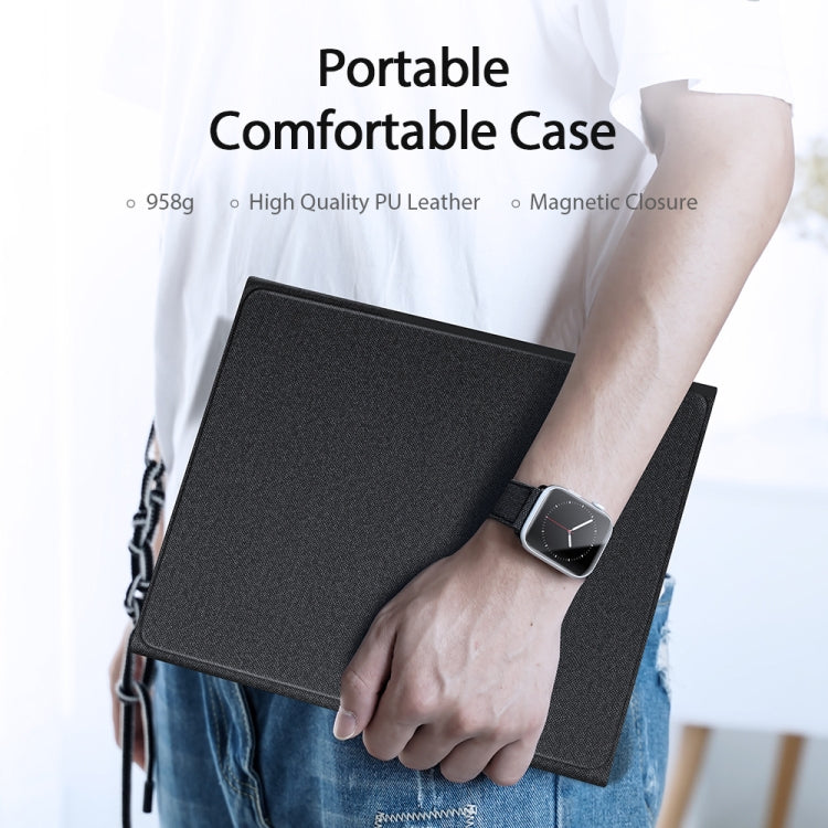 DUX DUCIS Bluetooth Keyboard Leather Case with Touchpad & Smart Sleep Function For iPad Pro 12.9 2020/2021/2022(Black) - free shipping - PMC TechLife - Order now!