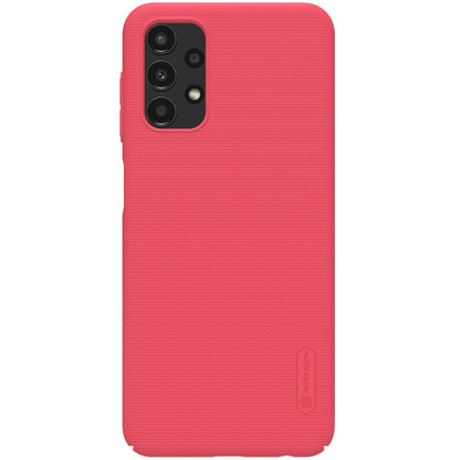 For Samsung Galaxy A13 4G NILLKIN Frosted PC Phone Case(Red) - Galaxy Phone Cases by NILLKIN | Online Shopping South Africa | PMC Jewellery