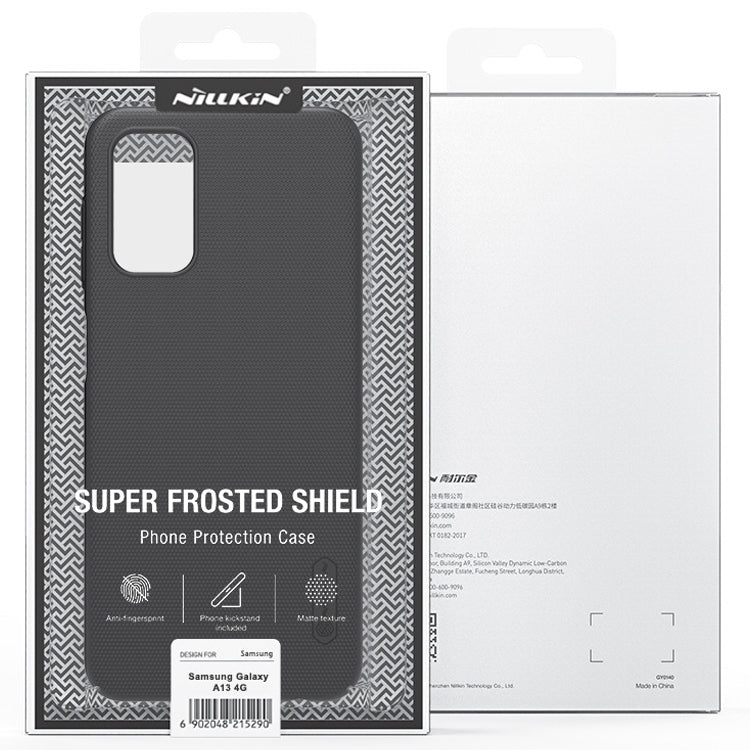 For Samsung Galaxy A13 4G NILLKIN Frosted PC Phone Case(White) - Galaxy Phone Cases by NILLKIN | Online Shopping South Africa | PMC Jewellery