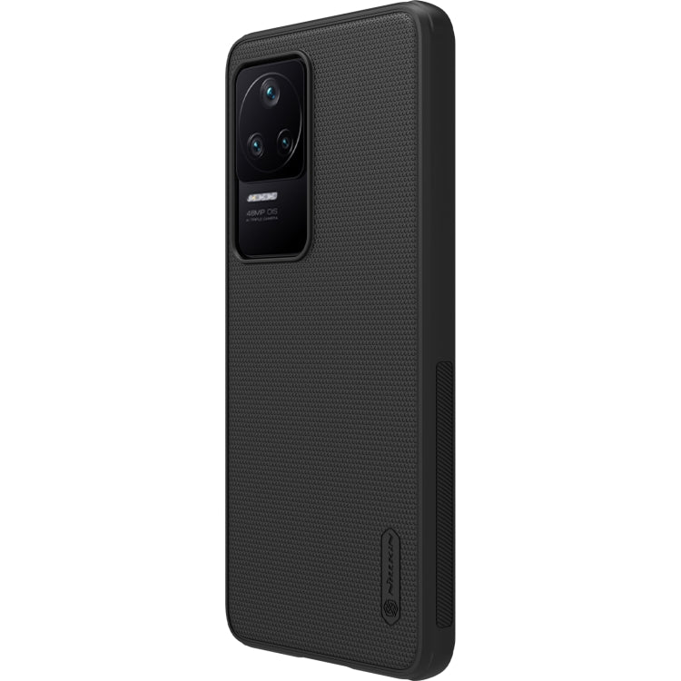 For Xiaomi Redmi K40S NILLKIN Frosted Shield Pro PC + TPU Phone Case(Black) - Xiaomi Cases by NILLKIN | Online Shopping South Africa | PMC Jewellery