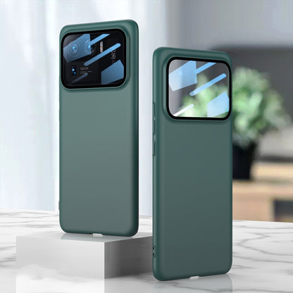 For Xiaomi Mi 11 Ultra GKK Ultra-thin Full Coverage Protective Case with Back Camera Lens Film(Dark Night Green) - Mi 11 Ultra Cases by GKK | Online Shopping South Africa | PMC Jewellery