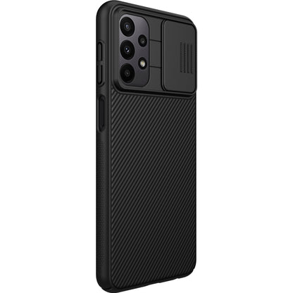 For Samsung Galaxy A23 4G NILLKIN Black Mirror Series Camshield PC Phone Case(Black) - Galaxy Phone Cases by NILLKIN | Online Shopping South Africa | PMC Jewellery | Buy Now Pay Later Mobicred