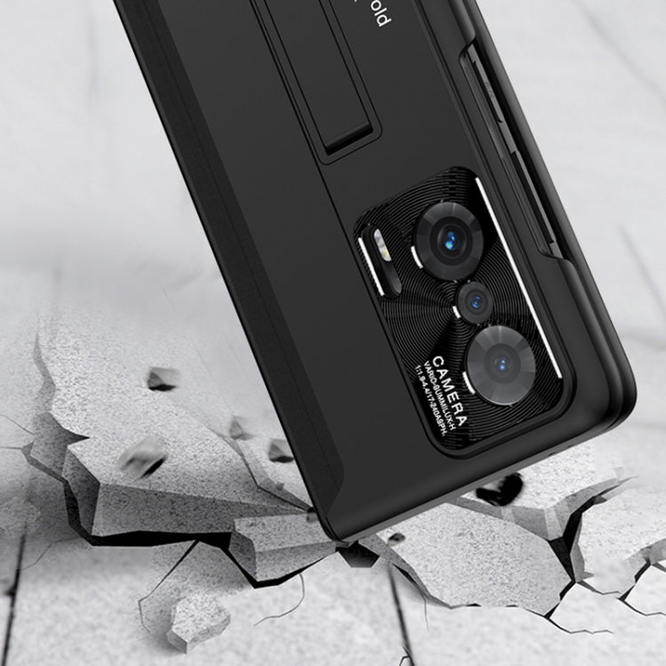 For Honor Magic V 5G GKK Magnetic Hinge Full Coverage Phone Case(Black) - Honor Cases by GKK | Online Shopping South Africa | PMC Jewellery