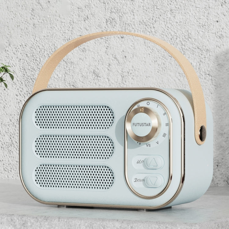 DW13 Portable HIFI Mini Retro Wireless Bluetooth Speaker(Violet Blue) - Mini Speaker by PMC TechLife | Online Shopping South Africa | PMC TechLife