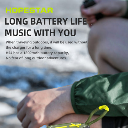 HOPESTAR H54 RGB Light TWS Waterproof Wireless Bluetooth Speaker(Red) - Waterproof Speaker by HOPESTAR | Online Shopping South Africa | PMC Jewellery