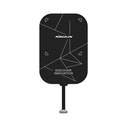 NILLKIN Magic Tag Plus Wireless Charging Receiver with USB-C / Type-C Port(Short Flex Cable) - Wireless Charger Receiver by NILLKIN | Online Shopping South Africa | PMC Jewellery | Buy Now Pay Later Mobicred