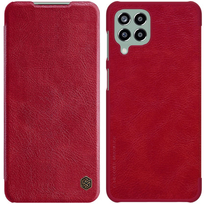 For Samsung Galaxy M33 5G NILLKIN QIN Series Crazy Horse Texture Leather Case(Red) - Galaxy Phone Cases by NILLKIN | Online Shopping South Africa | PMC Jewellery