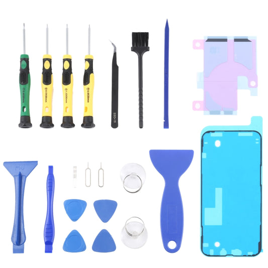 JIAFA JF-8182 21 in 1 Battery Adhesive + LCD Frame Waterproof Adhesive + Repair Tool Set For iPhone 13 Pro Max - Tool Kits by JIAFA | Online Shopping South Africa | PMC Jewellery