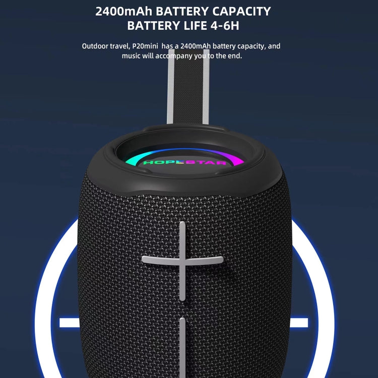 HOPESTAR P20 mini Waterproof Wireless Bluetooth Speaker(Blue) - free shipping - PMC TechLife - Order now!