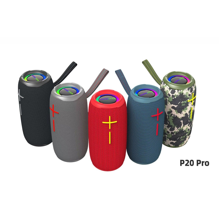 HOPESTAR P20 Pro Waterproof Wireless Bluetooth Speaker(Blue) - Waterproof Speaker by HOPESTAR | Online Shopping South Africa | PMC Jewellery | Buy Now Pay Later Mobicred