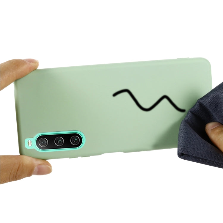 For Sony Xperia 10 IV Pure Color Liquid Silicone Shockproof Phone Case(Green) - Sony Cases by PMC TechLife | Online Shopping South Africa | PMC TechLife | Buy Now Pay Later Mobicred
