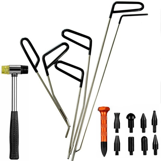 Q1 16 in 1 Car Paintless Dent Repair Hail Remover Hooks Rods Kit - Sheet Metal Tools by PMC Jewellery | Online Shopping South Africa | PMC Jewellery