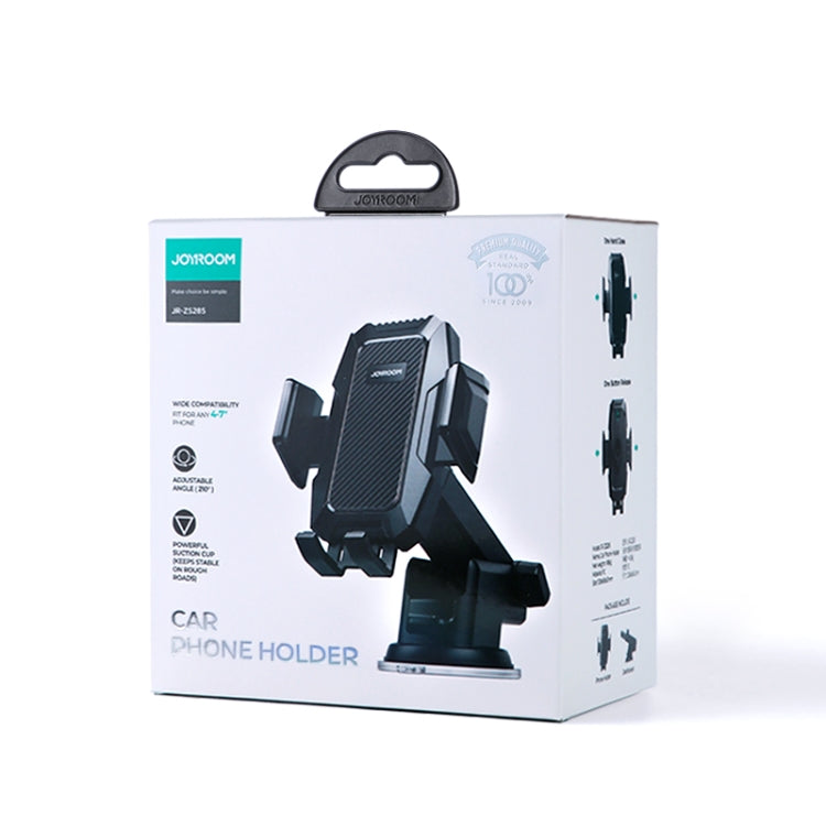 JOYROOM JR-ZS285 Mechanical Car Dashboard Phone Holder(Black) - Universal Car Holders by JOYROOM | Online Shopping South Africa | PMC TechLife | Buy Now Pay Later Mobicred