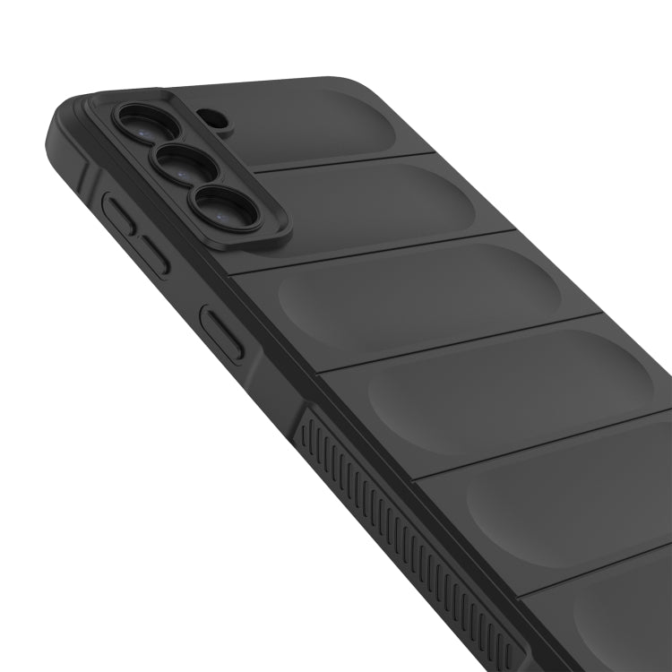 For Samsung Galaxy S21+ 5G Magic Shield TPU + Flannel Phone Case(Black) - free shipping - PMC TechLife - Order now!