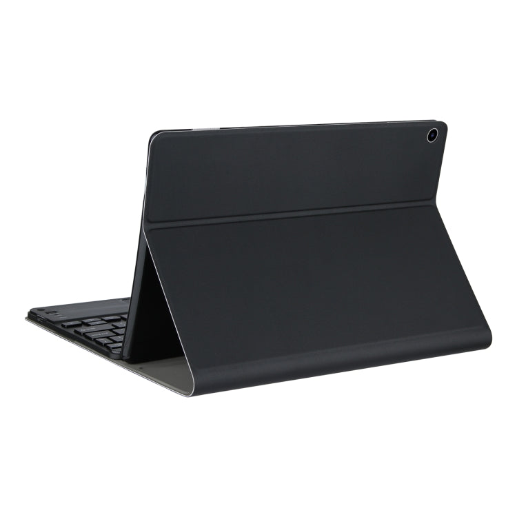 For Lenovo Tab M10 HD Gen 2 Touchpad Bluetooth Keyboard Leather Tablet Case(Black) - Lenovo Keyboard by PMC TechLife | Online Shopping South Africa | PMC TechLife