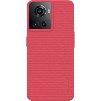For OnePlus Ace 5G/10R 5G NILLKIN Frosted PC Phone Case(Red) - OnePlus Cases by NILLKIN | Online Shopping South Africa | PMC Jewellery