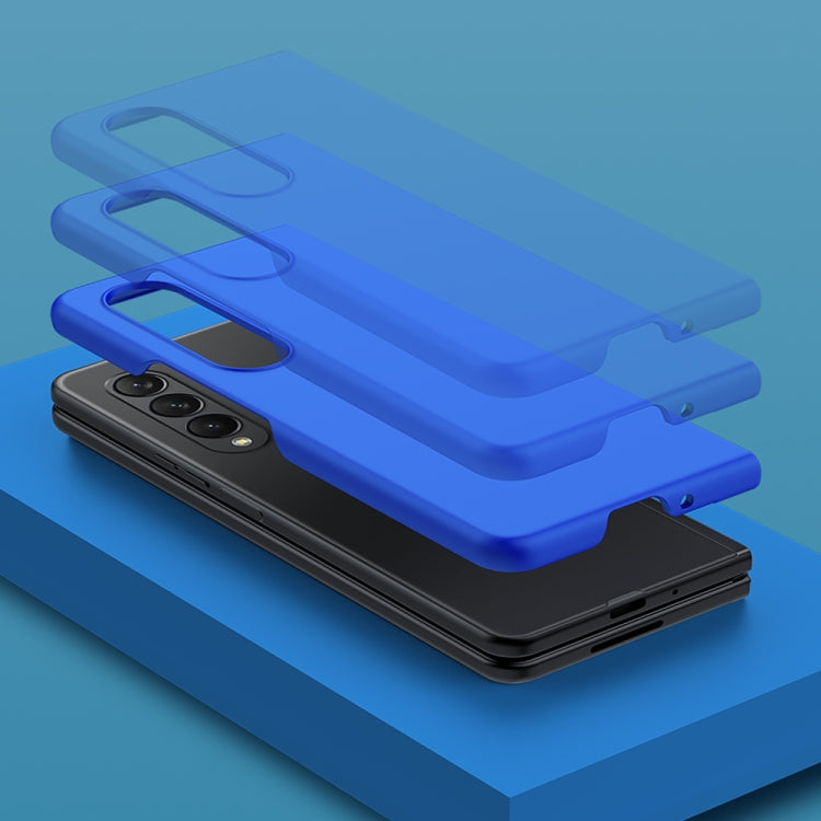 For Samsung Galaxy Z Fold4 Big Hole Fuel Injection PC Skin Feel Phone Case(Green) - free shipping - PMC TechLife - Order now!