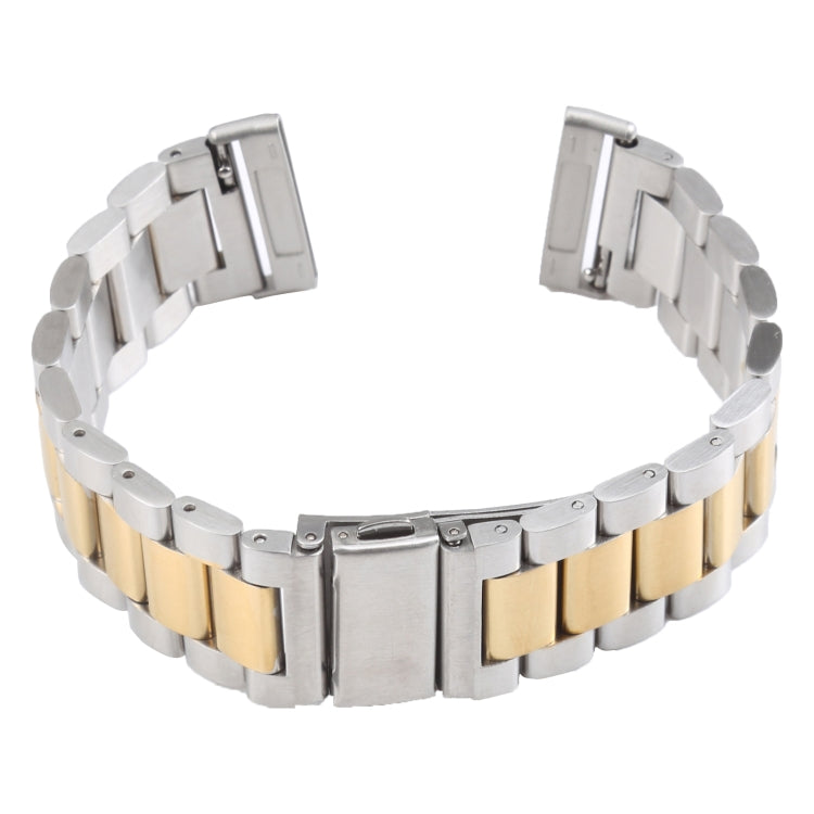 For Fitbit Versa 4/Sense 2/Versa 3/Sense 3 Beads Stainless Steel Watch Band - free shipping - PMC TechLife - Order now!