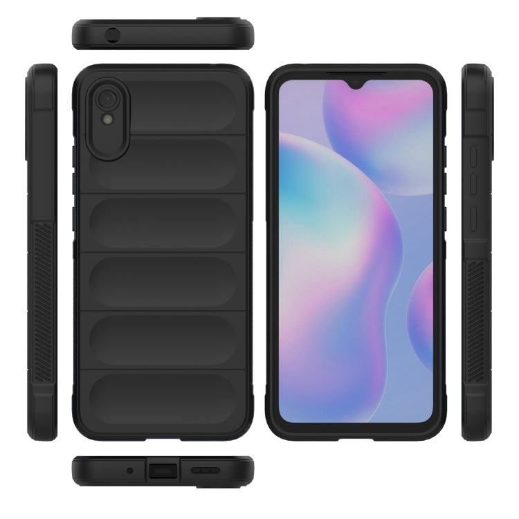 For Xiaomi Redmi 9A Magic Shield TPU + Flannel Phone Case(Light Blue) - free shipping - PMC TechLife - Order now!