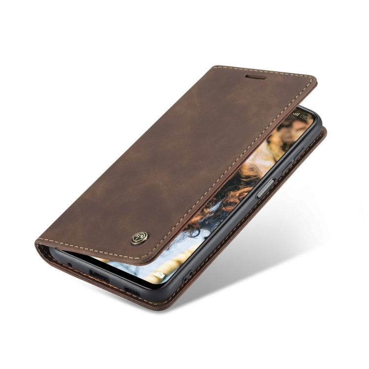 For Xiaomi Redmi Note 11 4G/Note 11S Global CaseMe 013 Multifunctional Horizontal Flip Leather Phone Case(Coffee) - Xiaomi Cases by CaseMe | Online Shopping South Africa | PMC Jewellery | Buy Now Pay Later Mobicred