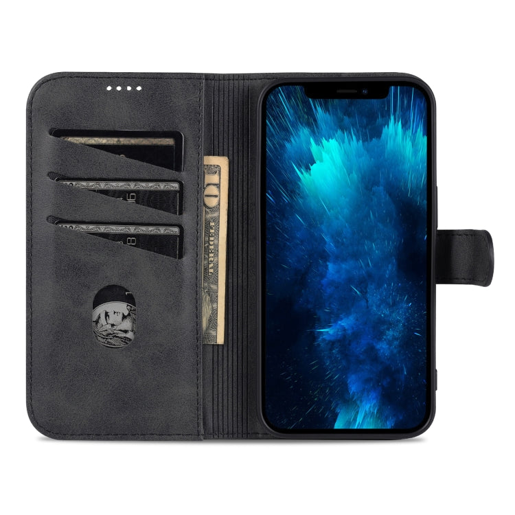 For iPhone 14 Pro Max AZNS Skin Feel Calf Texture Horizontal Flip Leather Case (Black) - iPhone 14 Pro Max Cases by AZNS | Online Shopping South Africa | PMC TechLife | Buy Now Pay Later Mobicred