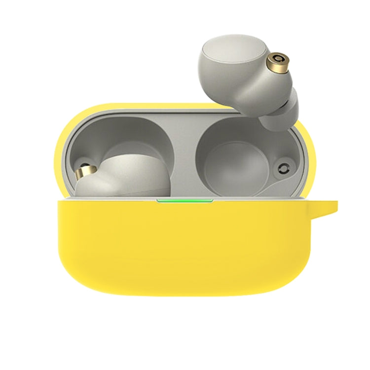 For Sony WF-1000XM4 Wireless Earphone Silicone Protective Case(Yellow) - free shipping - PMC TechLife - Order now!