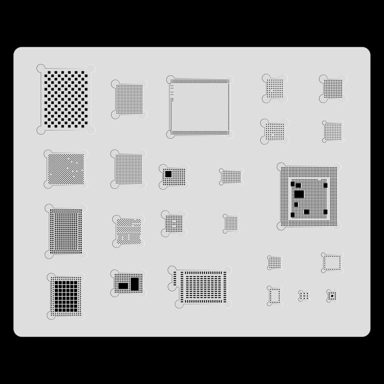 Mijing 3D BGA Solder Reball Tin Plant Net, Model:A13 - BGA Stencils by MIJING | Online Shopping South Africa | PMC TechLife