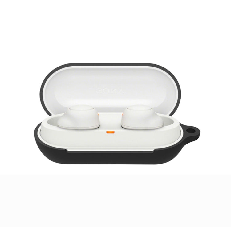 Bluetooth Earphone Silicone Case For Sony WF-C500(Black) - Sony Earphone Case by PMC TechLife | Online Shopping South Africa | PMC TechLife | Buy Now Pay Later Mobicred