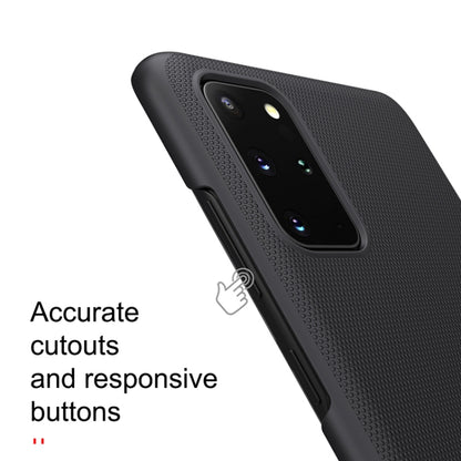 For Galaxy S20+ / Galaxy S20+ 5G NILLKIN Frosted Concave-convex Texture PC Case(Black) - Galaxy Phone Cases by NILLKIN | Online Shopping South Africa | PMC Jewellery