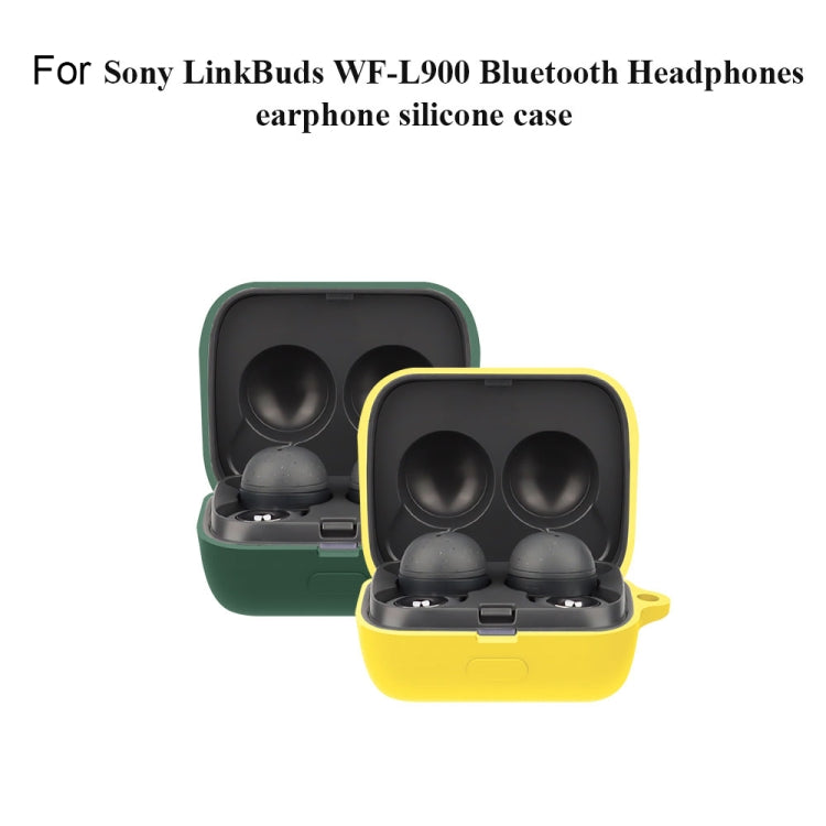 Bluetooth Earphone Silicone Protective Case For Sony LinkBuds WF-L900-2(Navy Blue) - Sony Earphone Case by PMC TechLife | Online Shopping South Africa | PMC TechLife