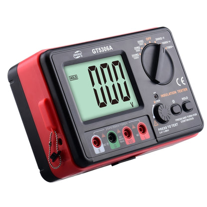 BENETECH GT5306A Insulation Resistance Tester, Battery Not Included - Battery & Resistance Tester by BENETECH | Online Shopping South Africa | PMC Jewellery | Buy Now Pay Later Mobicred