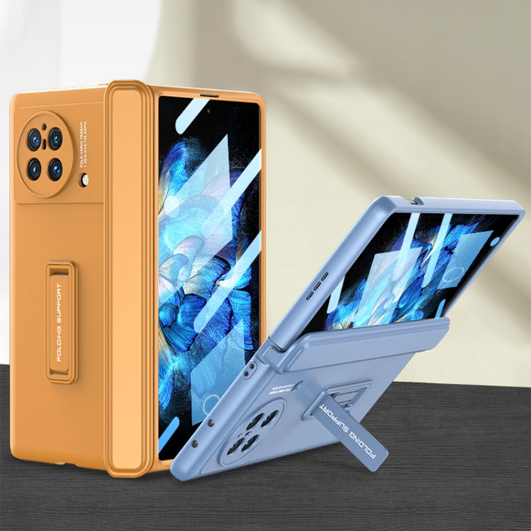 For vivo X Fold GKK Magnetic Hinge Flip Phone Case with Holder(Black) - free shipping - PMC TechLife - Order now!