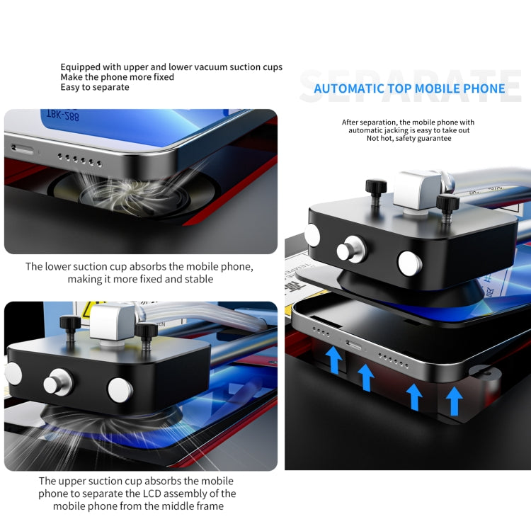 TBK 288  Built-in Pump Vacuum Automatic Intelligent Control Screen Removal Tool, US Plug - free shipping - PMC TechLife - Order now!