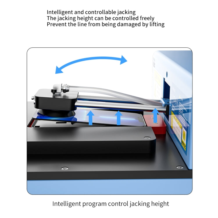 TBK 288  Built-in Pump Vacuum Automatic Intelligent Control Screen Removal Tool, UK Plug - free shipping - PMC TechLife - Order now!