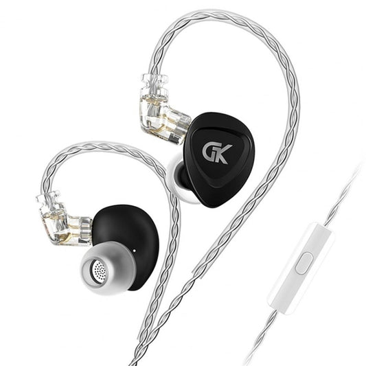 GK GSE Ten-Unit Coil Iron Subwoofer HIFI In-Ear Headphones(With Microphone) - In Ear Wired Earphone by PMC Jewellery | Online Shopping South Africa | PMC Jewellery