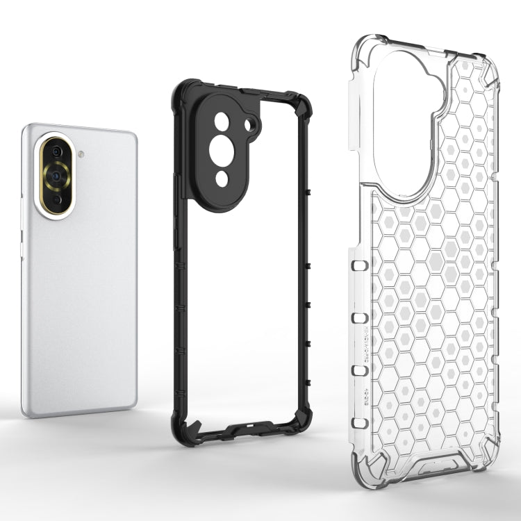 For Huawei nova 10 Pro 4G Shockproof Honeycomb PC + TPU Phone Case(Red) - Huawei Cases by PMC TechLife | Online Shopping South Africa | PMC TechLife | Buy Now Pay Later Mobicred
