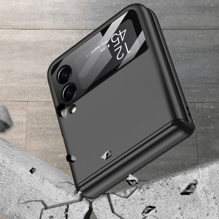 For Samsung Galaxy Z Flip4 GKK Magnetic Fold All-inclusive Protective Phone Case(Black) - Galaxy Z Flip4 5G Cases by GKK | Online Shopping South Africa | PMC TechLife
