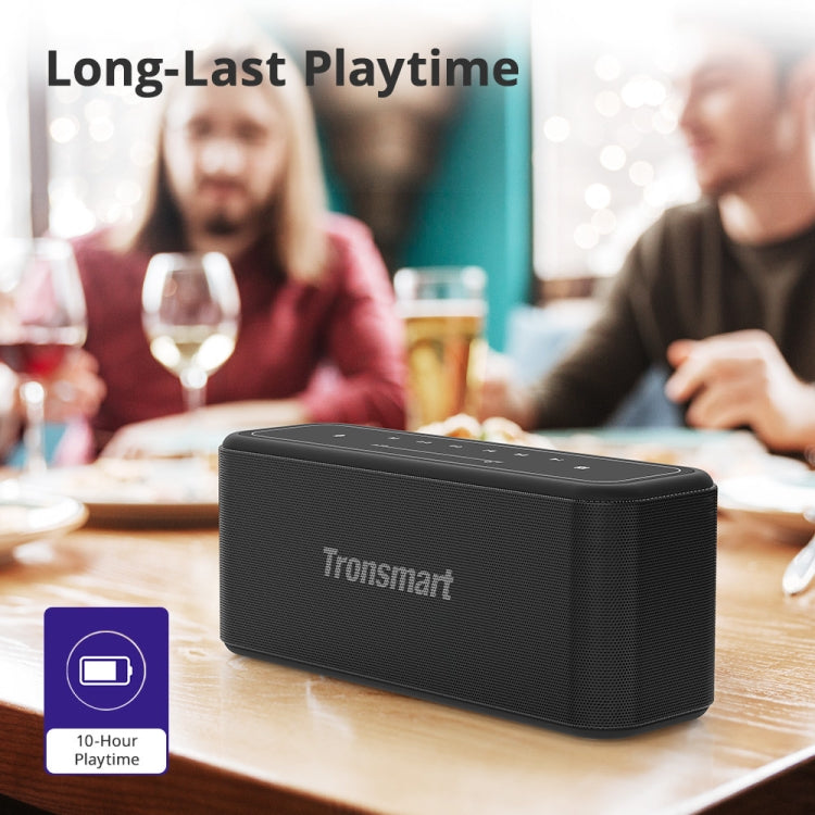 Tronsmart Mega Pro NFC IPX5 Voice Assistant Enhanced Bass Column 60W Portable Bluetooth Speaker(Black) - Desktop Speaker by Tronsmart | Online Shopping South Africa | PMC Jewellery