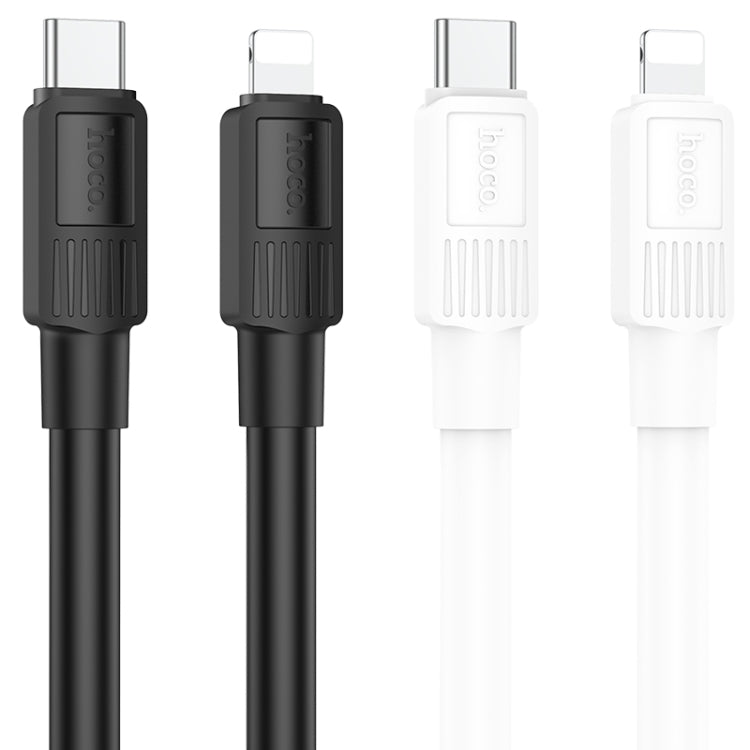 hoco X84 20W USB-C / Type-C to 8 Pin Solid PD Charging Data Cable���Length���1m(White) - Normal Style Cable by hoco | Online Shopping South Africa | PMC TechLife | Buy Now Pay Later Mobicred