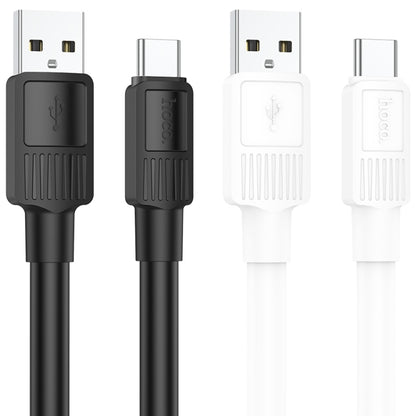 hoco X84 3A USB to USB-C / Type-C Solid Charging Data Cable，Length：1m(Black) - USB-C & Type-C Cable by hoco | Online Shopping South Africa | PMC Jewellery