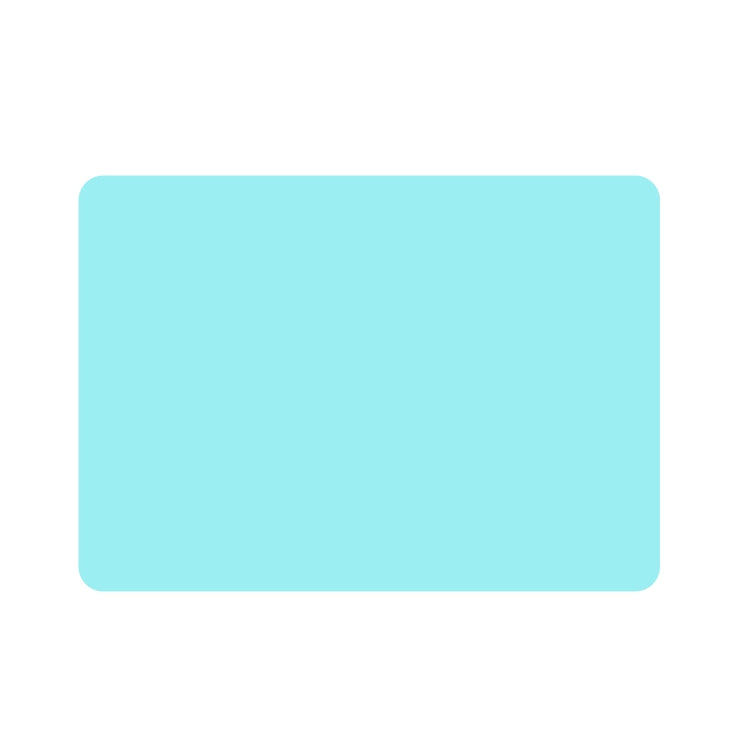 Laptop Matte Style Protective Case For MacBook Pro 13.3 inch A2338 2022(Actual Blue) - MacBook Pro Cases by PMC TechLife | Online Shopping South Africa | PMC TechLife