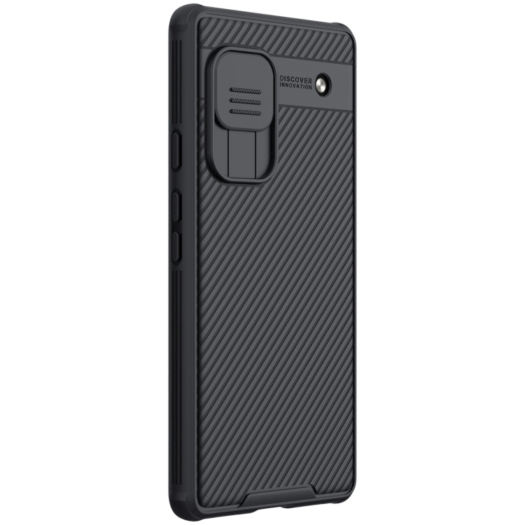 For Google Pixel 6a NILLKIN CamShield Pro Series PC Full Coverage Phone Case(Black) - Google Cases by NILLKIN | Online Shopping South Africa | PMC Jewellery