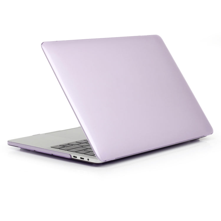 Laptop Crystal Style Protective Case For MacBook Pro 13.3 inch A2338 2022(Purple) - MacBook Pro Cases by PMC TechLife | Online Shopping South Africa | PMC TechLife