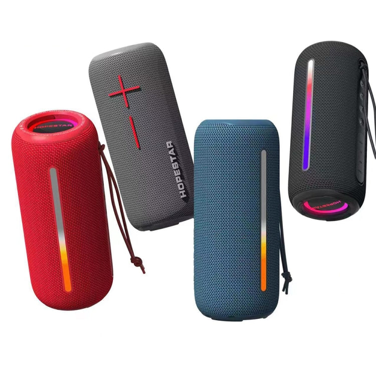 HOPESTAR P39 Outdoor Waterproof RGB Light Wireless Bluetooth Speaker(Blue) - Waterproof Speaker by HOPESTAR | Online Shopping South Africa | PMC Jewellery