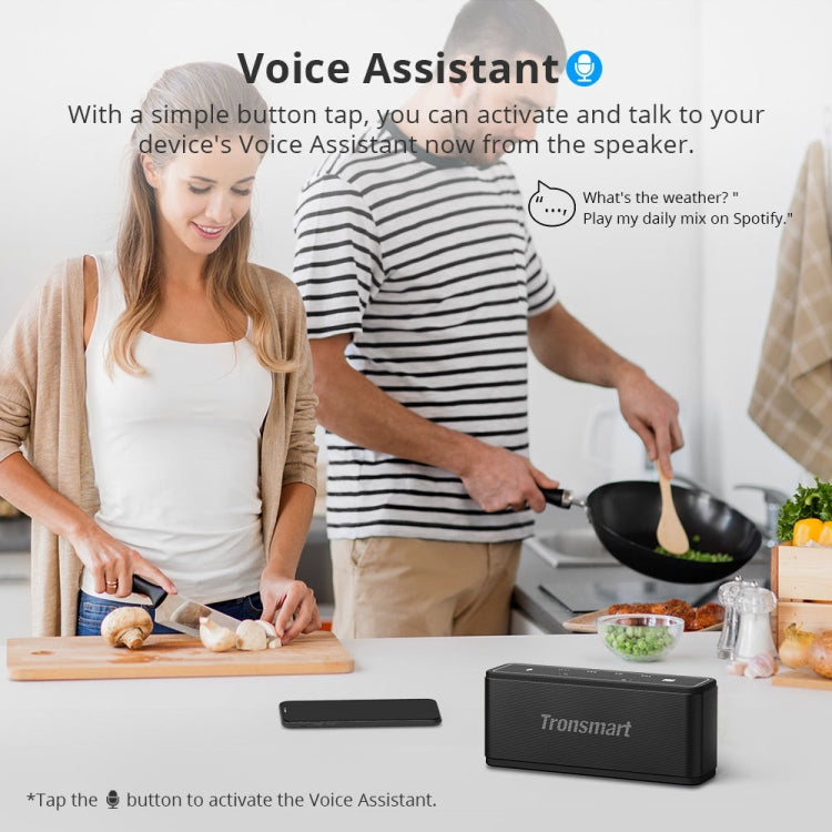 Tronsmart Mega 40W 3D Surround Sound Bluetooth 5.0 Speaker - free shipping - PMC TechLife - Order now!