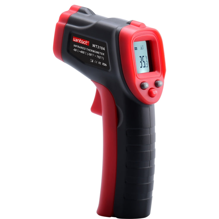 Wintact WT319A -50-400 Celsius LCD Display Infrared Thermometer, Battery Not Included - free shipping - PMC TechLife - Order now!