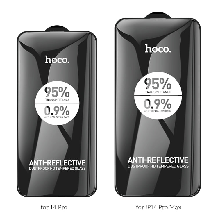For iPhone 14 Pro Max hoco A32 AR Anti-reflection Tempered Glass Film - iPhone 14 Pro Max Tempered Glass by hoco | Online Shopping South Africa | PMC Jewellery