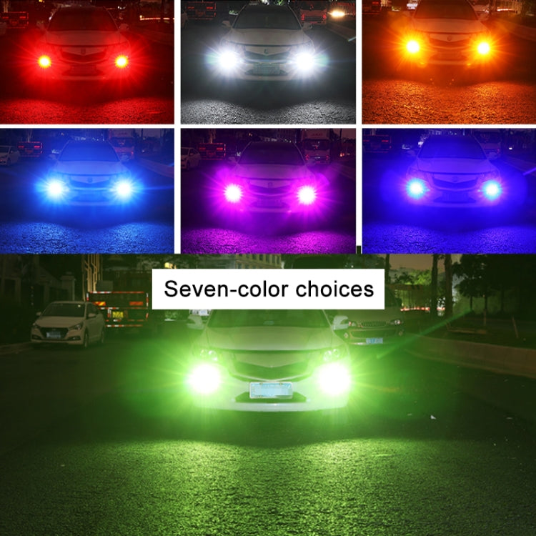 1 Pair 9005 12V 7W Strobe Car LED Fog Light(Pink Light) - Fog / Driving Lights by PMC TechLife | Online Shopping South Africa | PMC TechLife